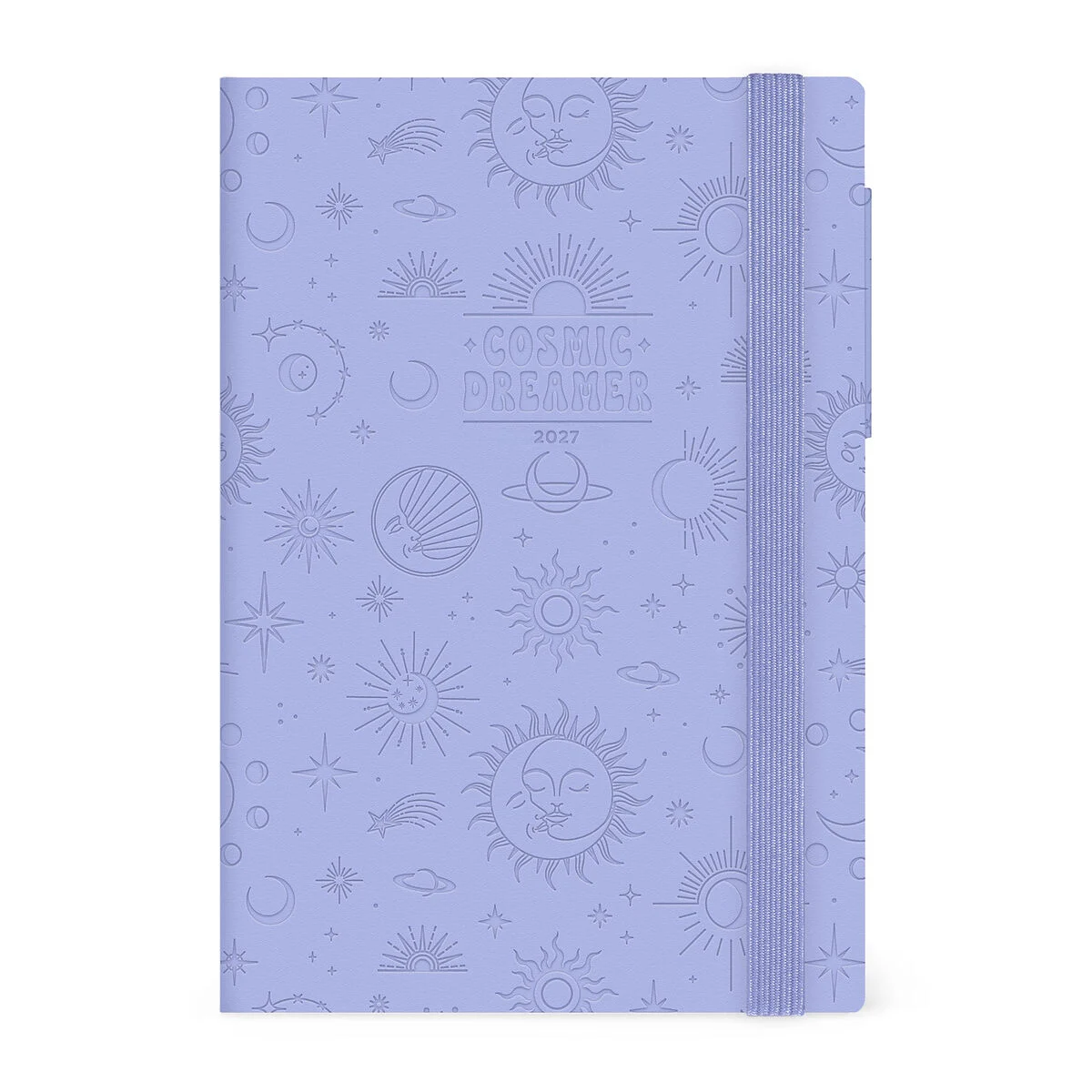 12 Month Average Weekly Planner for 2027 - Cosmic Lilac