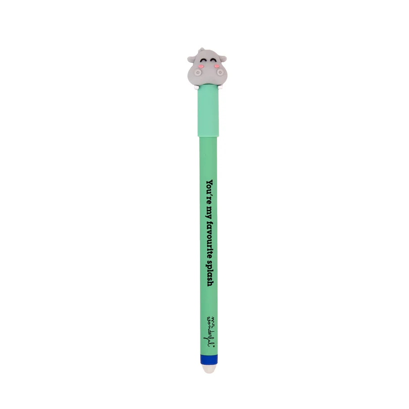 Bo-Bo Hippopotamus Erasable Pen - Mr. Wonderful