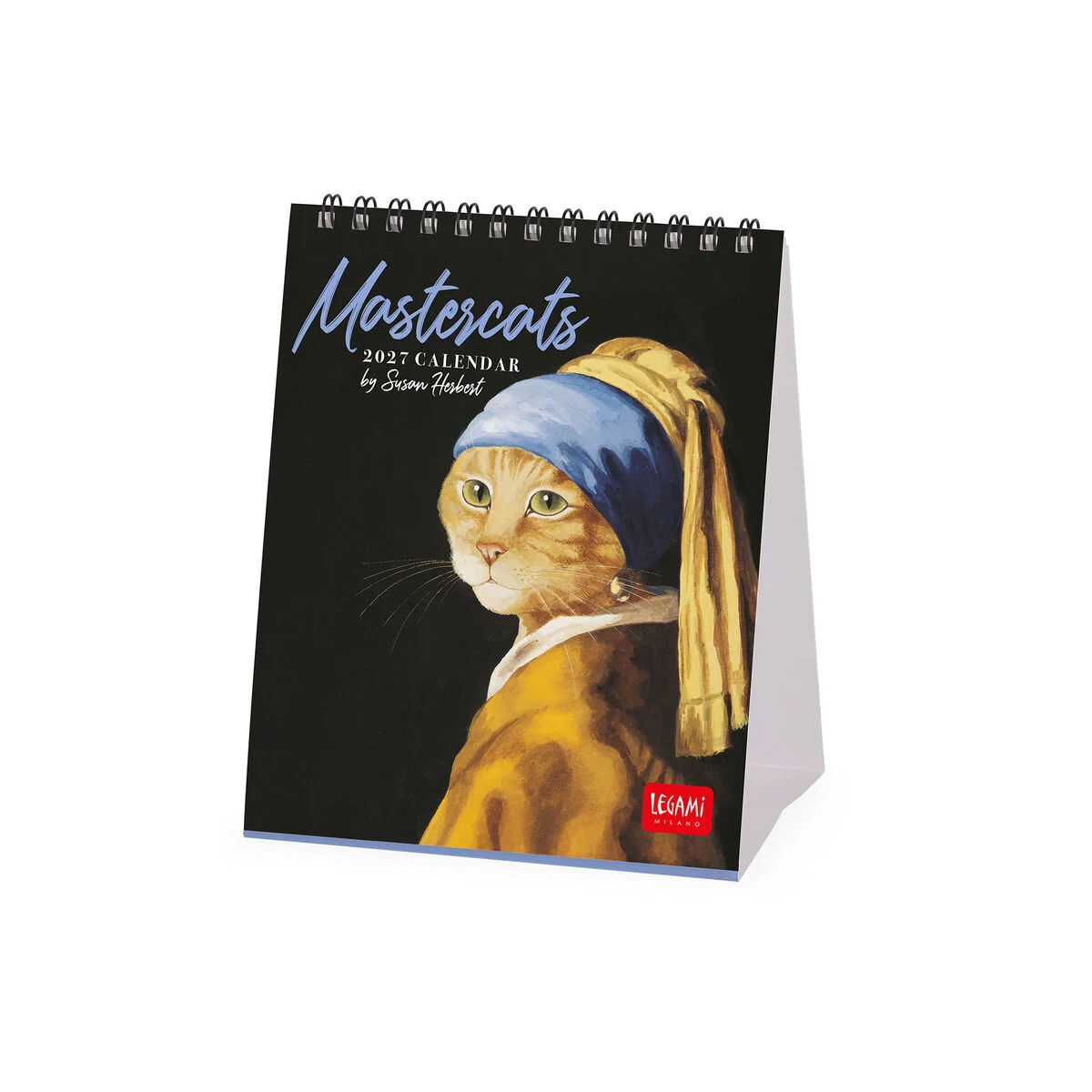 Mastercats 2027 Desk Calendar - 12 x 14.5 cm