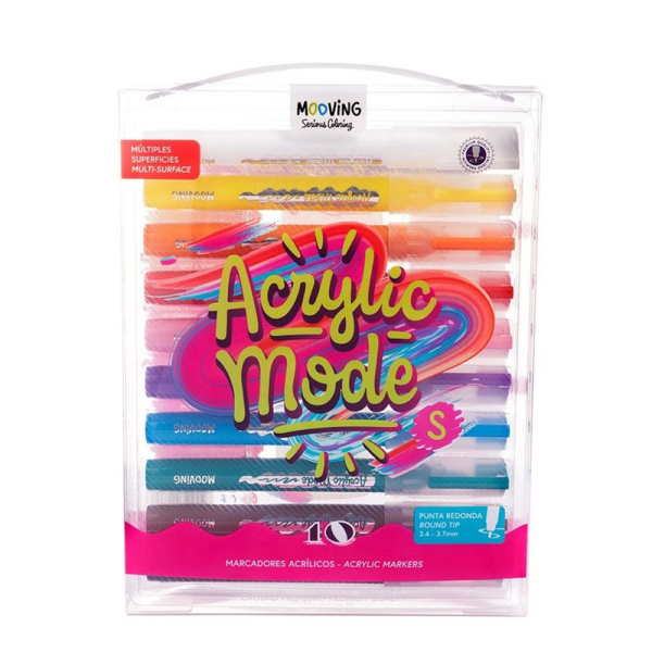 Marcadores Acrílicos X 10